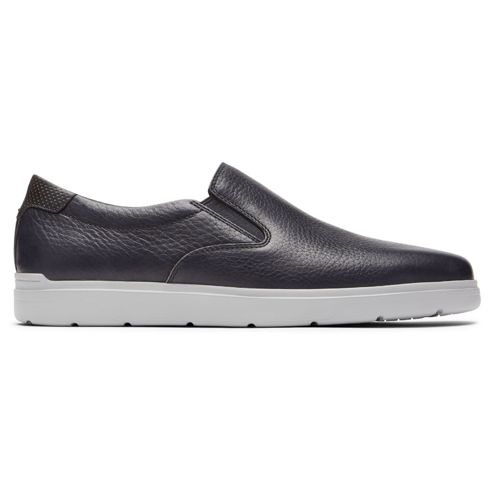 Rockport Joggesko Herre Svart - Total Motion Lite Slip-On - YBVL49763